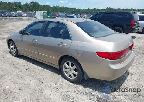 2005 Honda Accord Ex z USA, uszkodzony, nr VIN 1HGCM66565A001583